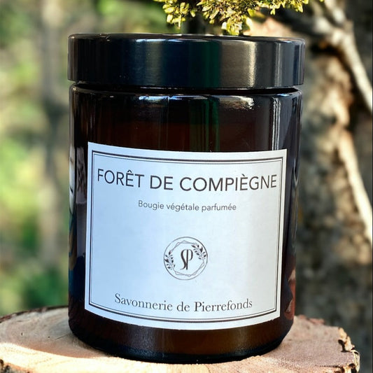 Bougie parfumée "Forêt de Compiègne"
