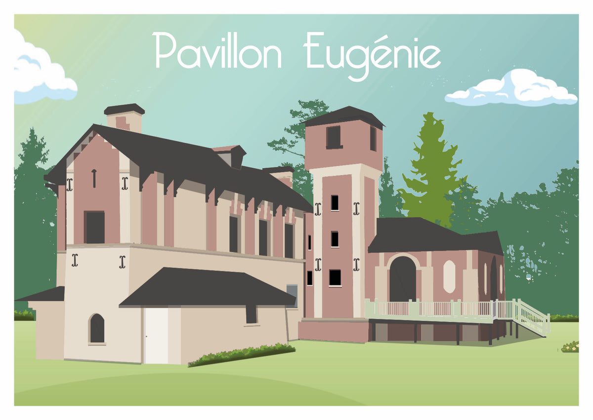 Carte postale Le Pavillon Eugénie à Vieux-Moulin
