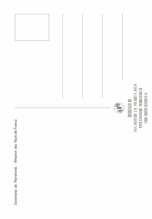 Carte postale "Savonnerie de Pierrefonds"