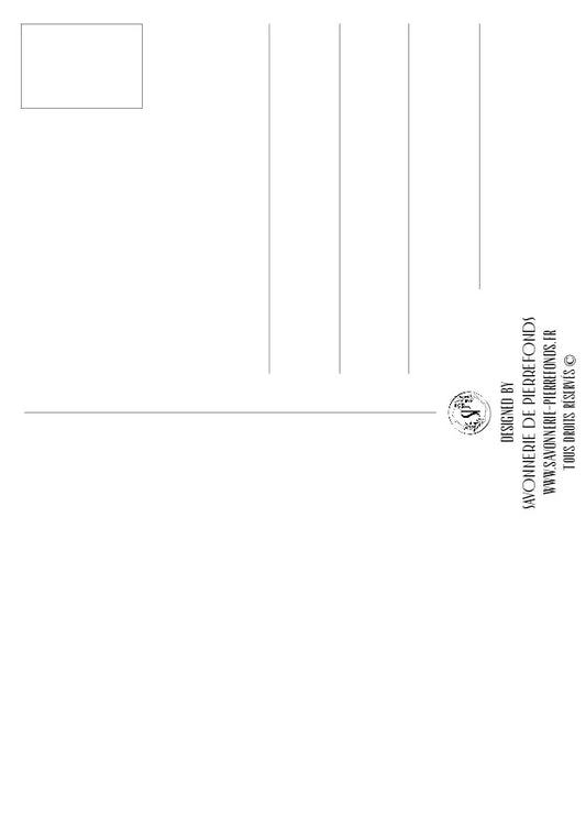 Postcard "Old map of Hauts-de-France"