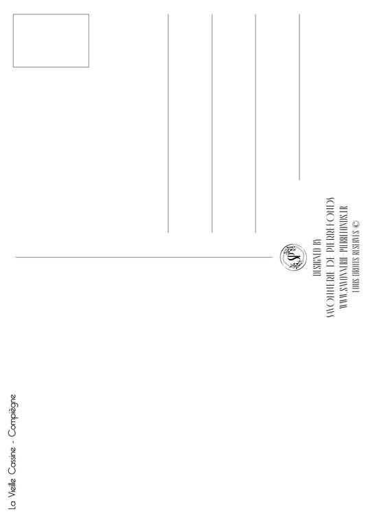 Carte postale "La Vieille Cassine - Compiègne"