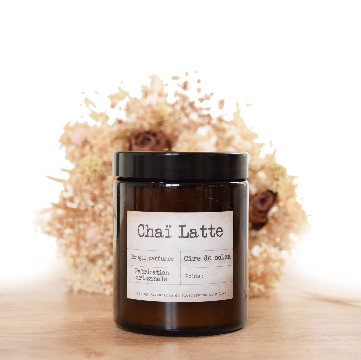 "Chai Latte" scented candle