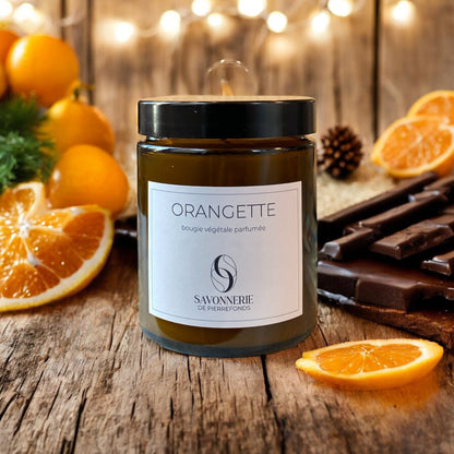 "Cotton flower" candle