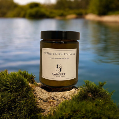 Bougie végétale parfumée "Pierrefonds-les-Bains"