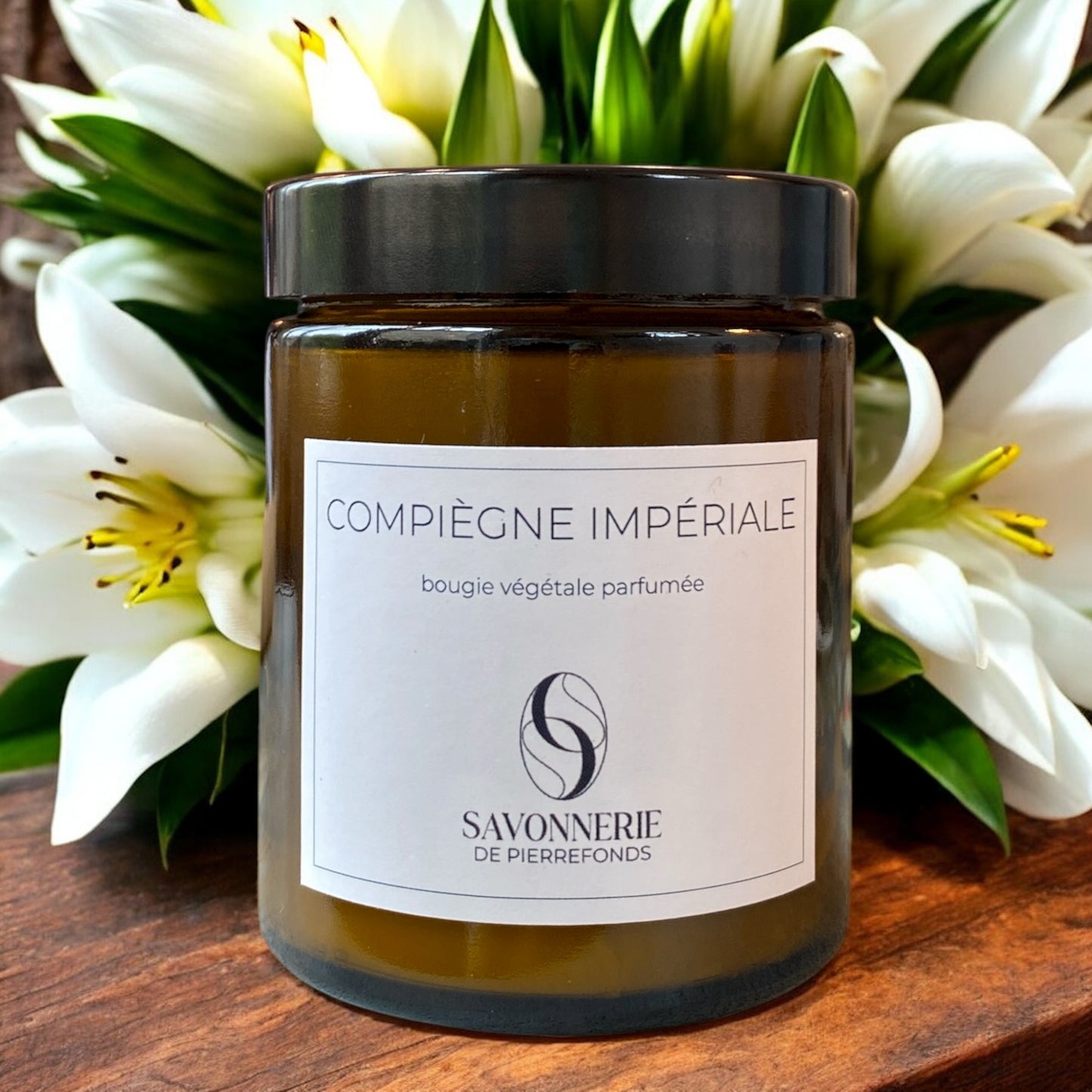 "Cotton flower" candle