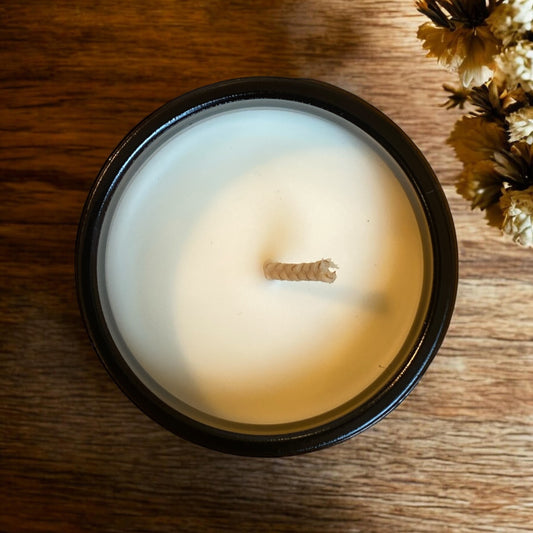 Bougie végétale parfumée "Ambre"