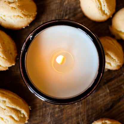 Bougie végétale parfumée senteur "Madeleine"