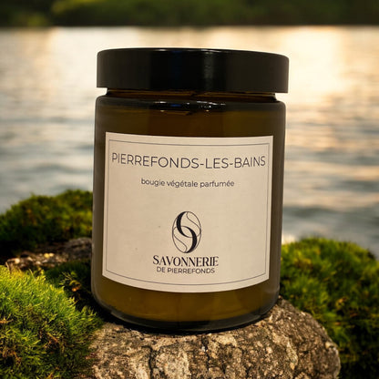 Bougie végétale parfumée "Pierrefonds-les-Bains"