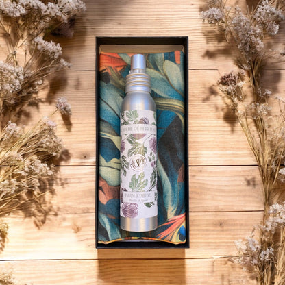 Coffret "Parfum d'ambiance & torchon"