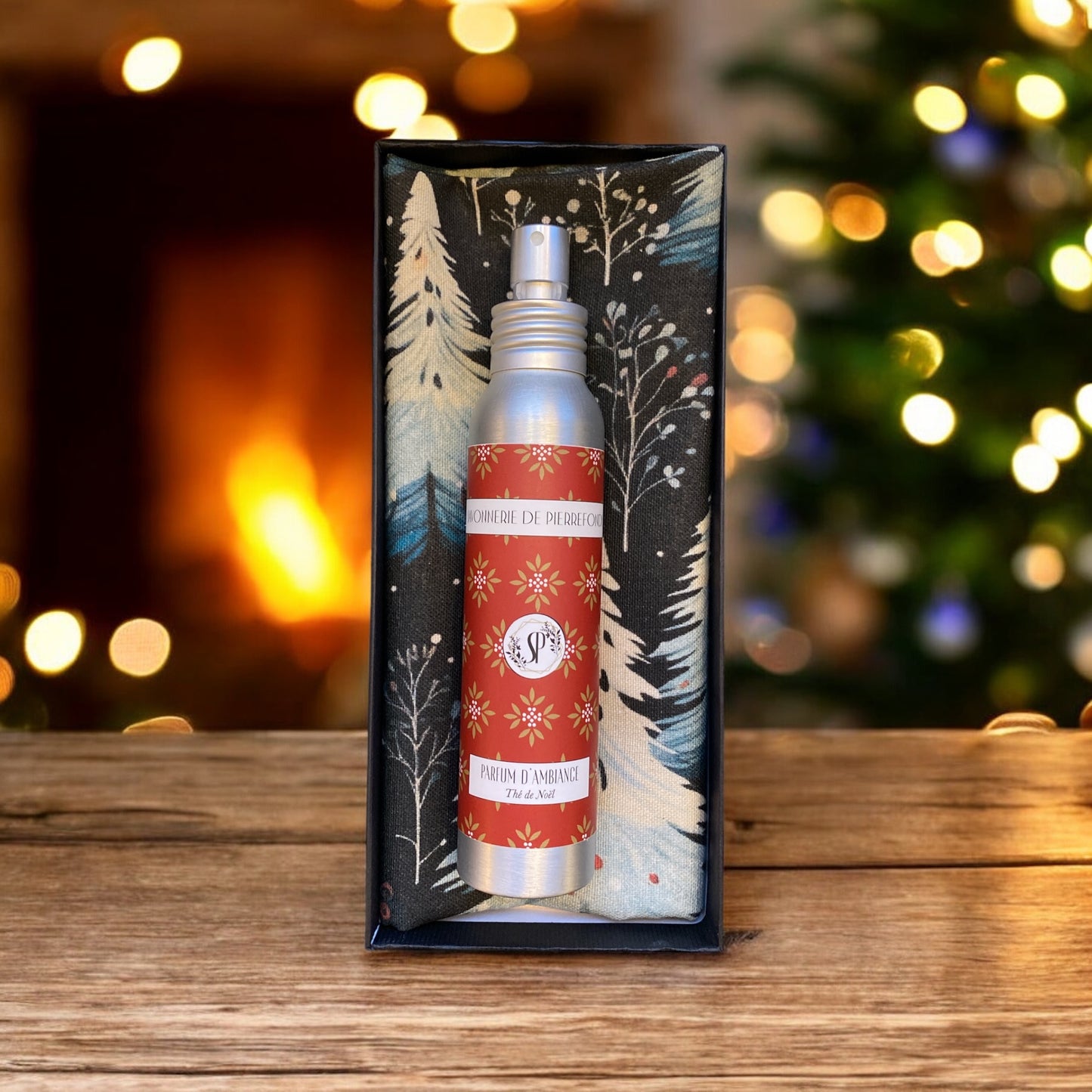 Coffret "Parfum d'ambiance & torchon"
