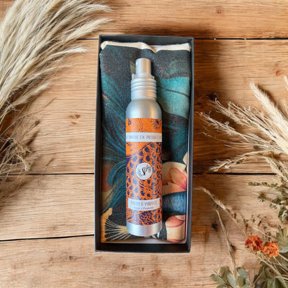 Coffret "Parfum d'ambiance & torchon"