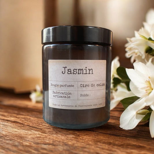 Jasmine scented candle