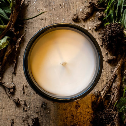 Vetiver scented candle