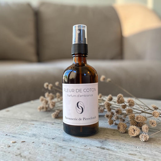 Parfum d'ambiance "Fleur de coton" pour la maison