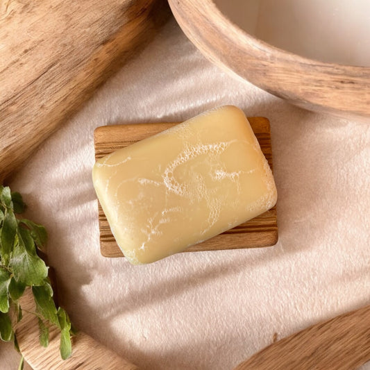 Minimalist soap dish with magnetic suction cup