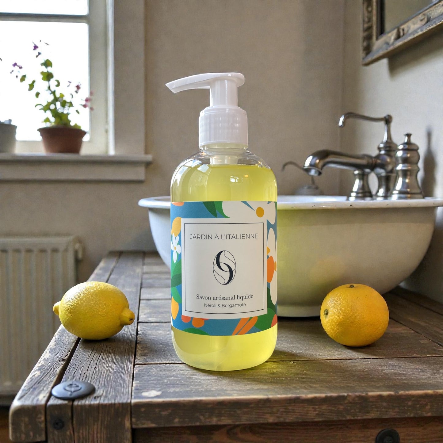 Savon liquide "Jardin à l'italienne"