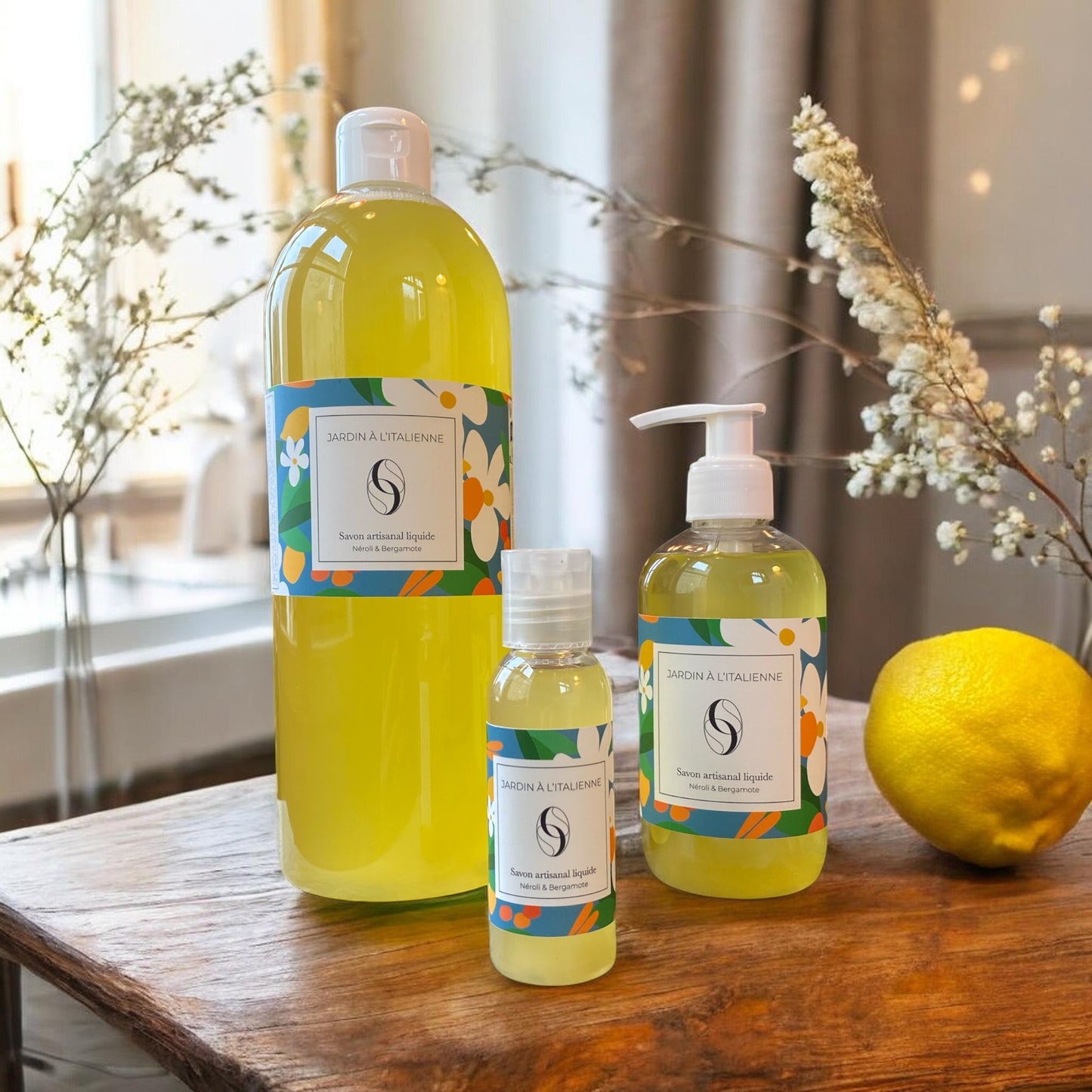 Savon liquide "Jardin à l'italienne"