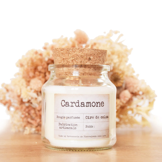 "Cardamom" scented candle
